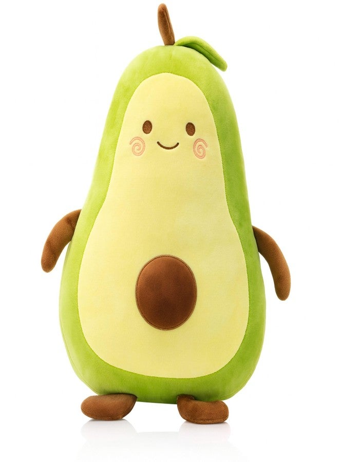 Fun4you Avocado Soft Pillow Toy | Cute Plush Cushion Toy for Kids & Adults | Cuddly Fruit Shaped Soft Toy | Washable Hugging Pillow for Bedroom Sofa Decor & Birthday Gift - Image 1